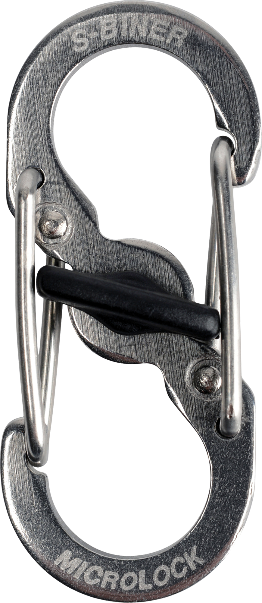 Nite Ize S-Biner MicroLock - silber, 2 St.