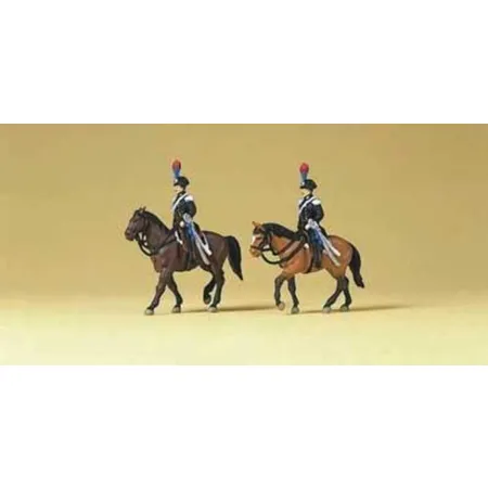 Preiser 79151 N Carabinieri zu Pferd