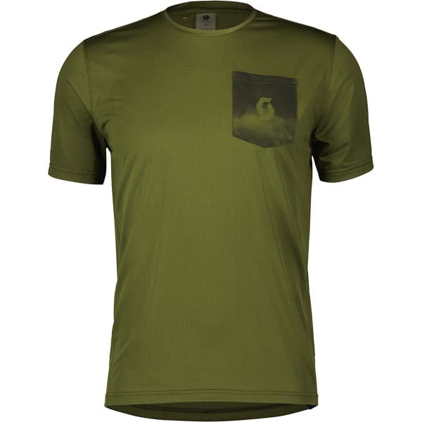 Maillot VTT SCOTT TEE M'S GRAVEL 20 SS FIR GREEN/BLACK