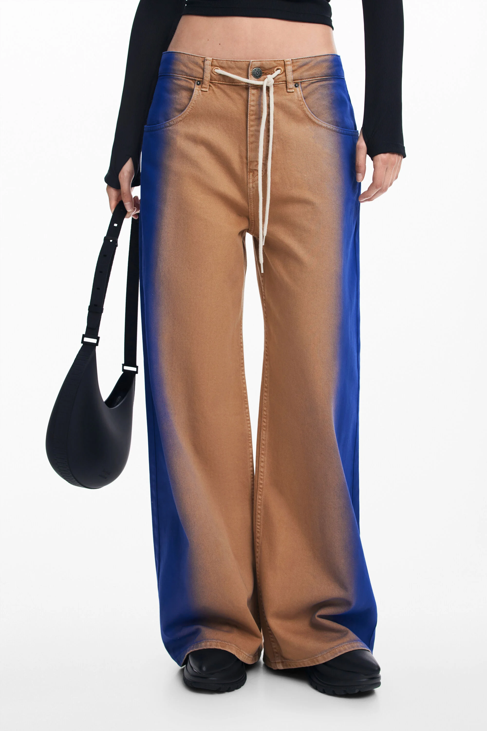 jeans desbotados Maitrepierre