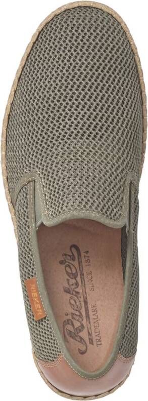 Rieker Espadrilles met luchtdoorlatende perforatie