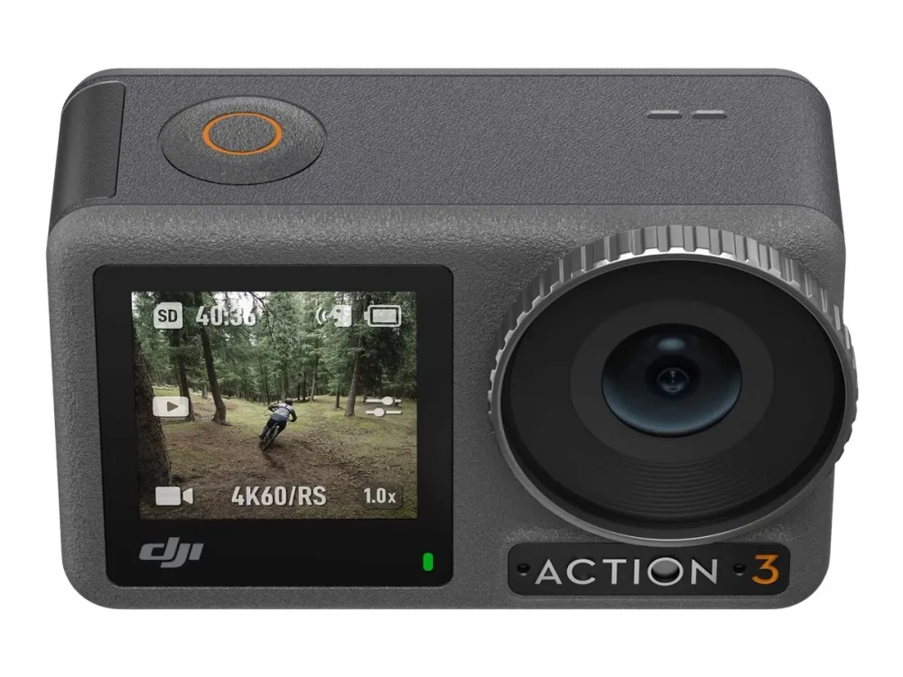DJI Osmo Action 3 - Adventure Combo - action-kamera - 4K / 120 fps - Wi-Fi, Bluetooth - undervands op til 16 m