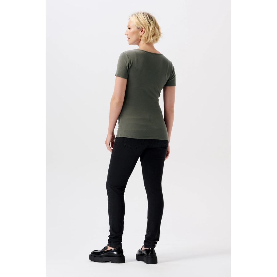 Noppies Skinny Umstandsjeans Avi Black Denim