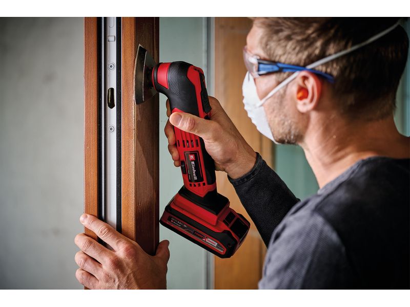 Einhell Multifunktionswerkzeug TE-MG 18/1 Li – Solo Akku-Multifunktionswerkzeug für vielzählige Arbeiten