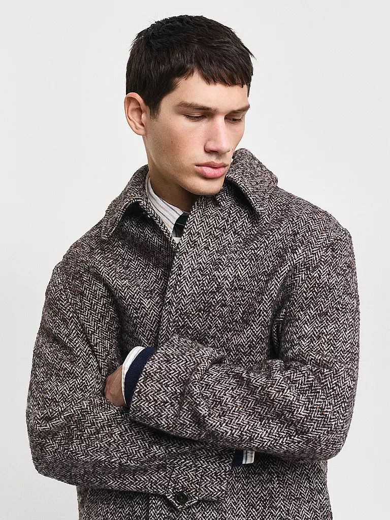 GANT Wollmantel  braun