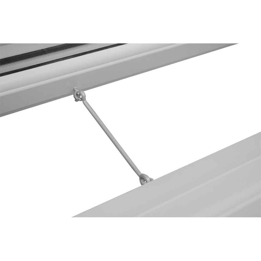 VINDU ULDAL TOPPSVING 99X59MM 2-GLASS HVIT
