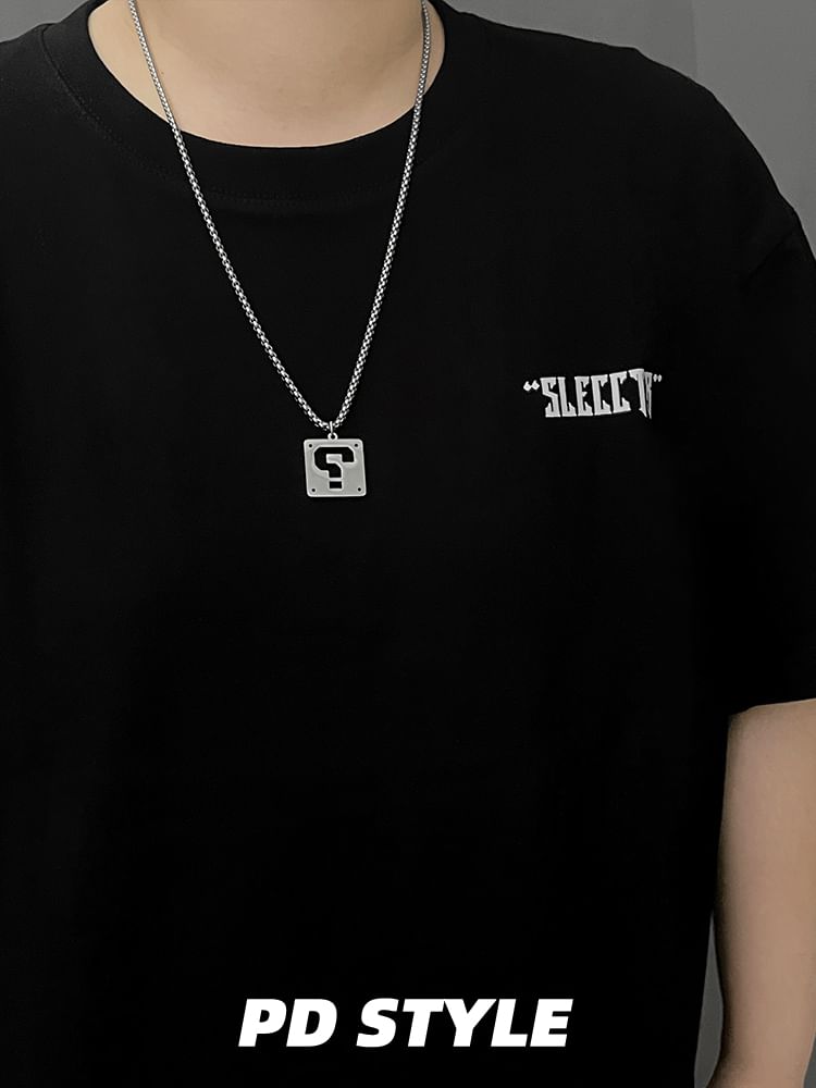 Elnge - Vraagteken Hanger Ketting