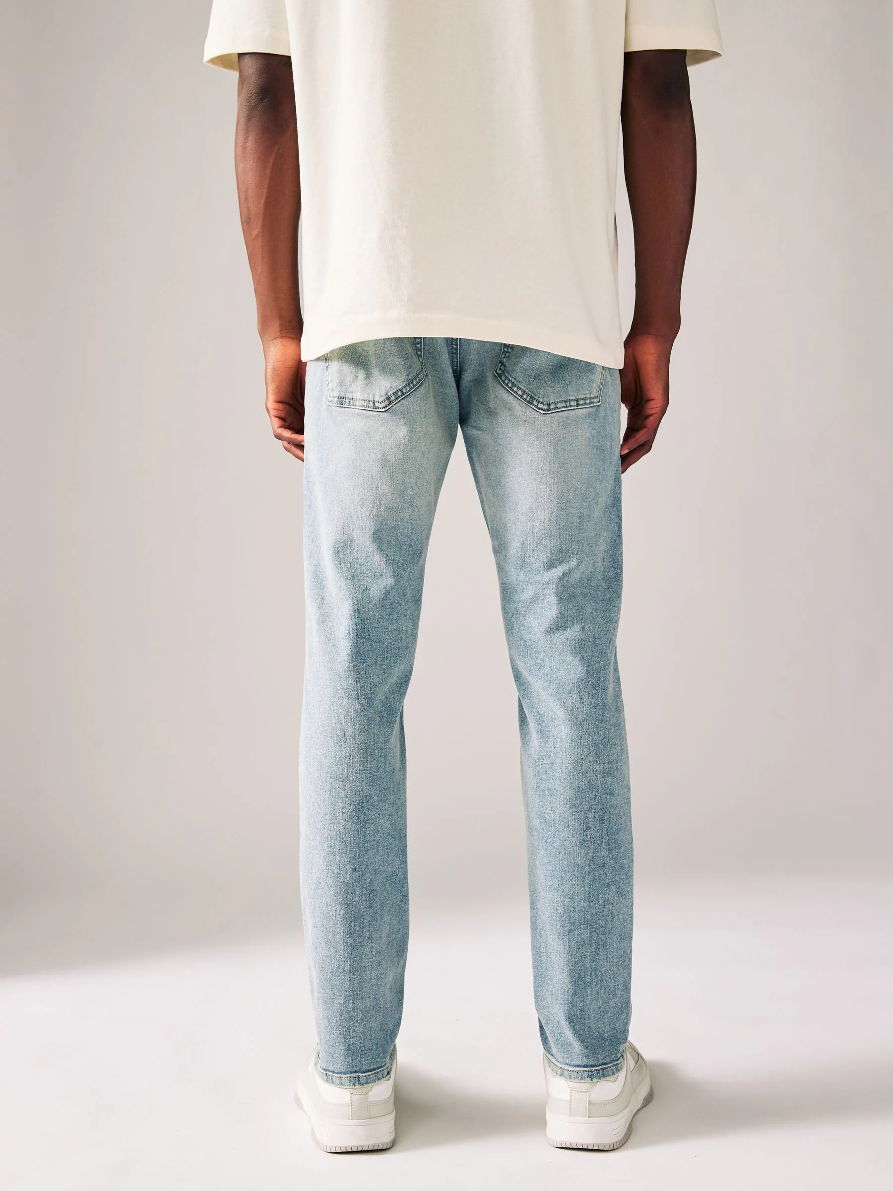 Vintage blauw - Enkele - Skinny fit klassieke stretchy jeans