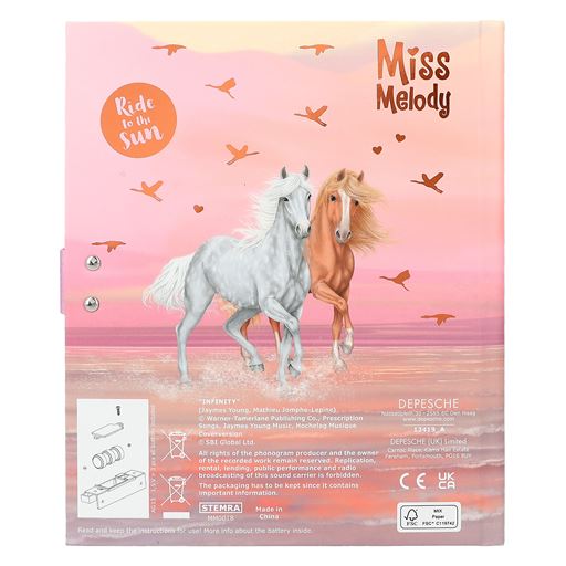Topmodel Miss Melody Dagbog