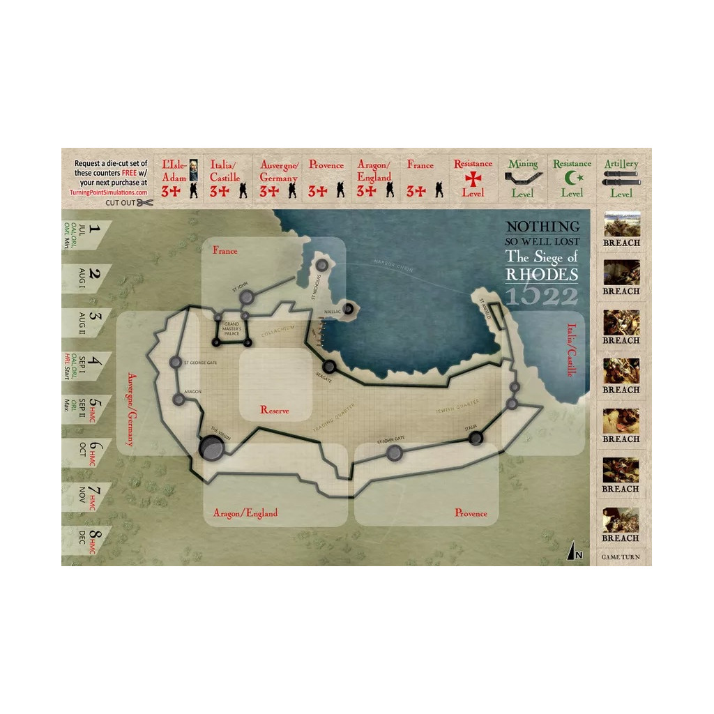 Pocket Battle Game 2 - Nothing So Well Siege of Lost Rhodes 1522