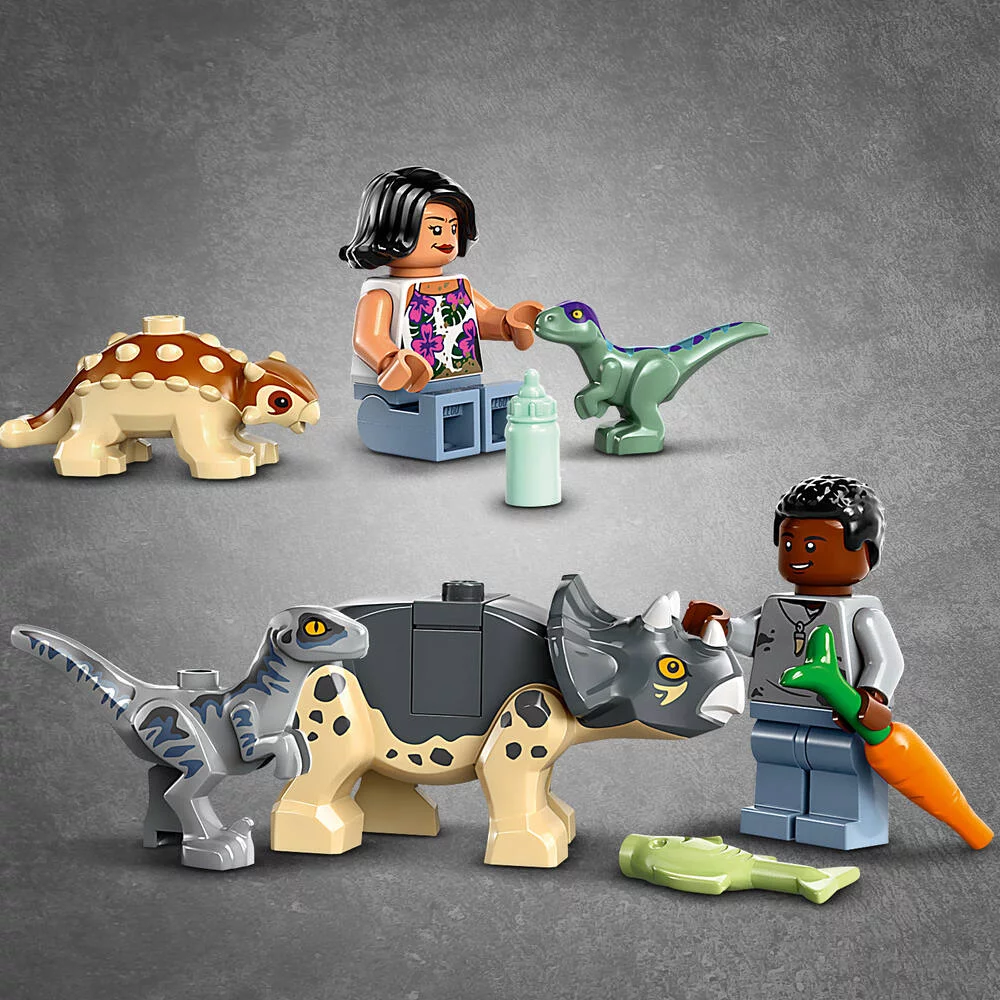 LEGO®JURASSIC WORLD™ 76963 - LE CENTRE DE SAUVETAGE DES BEBES DINOSAURES