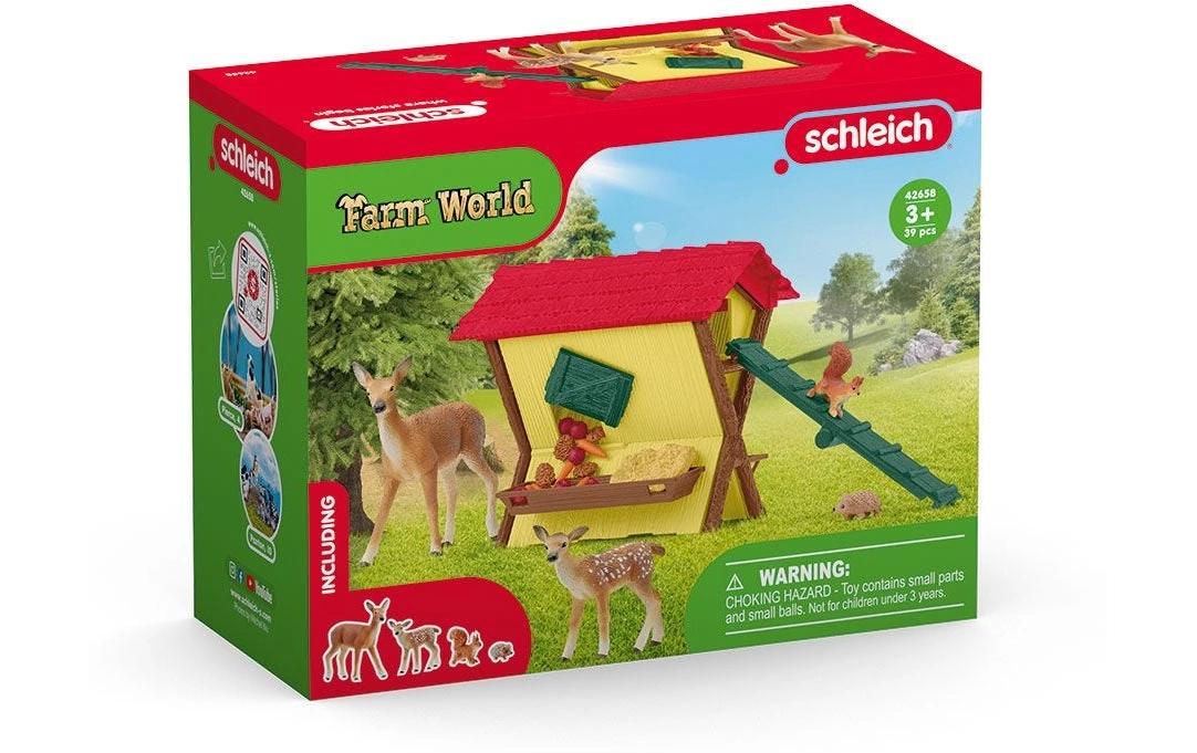 Spielfigurenset Farm World Fütterung der WaldtiereSpielset mit 39 Teilen
