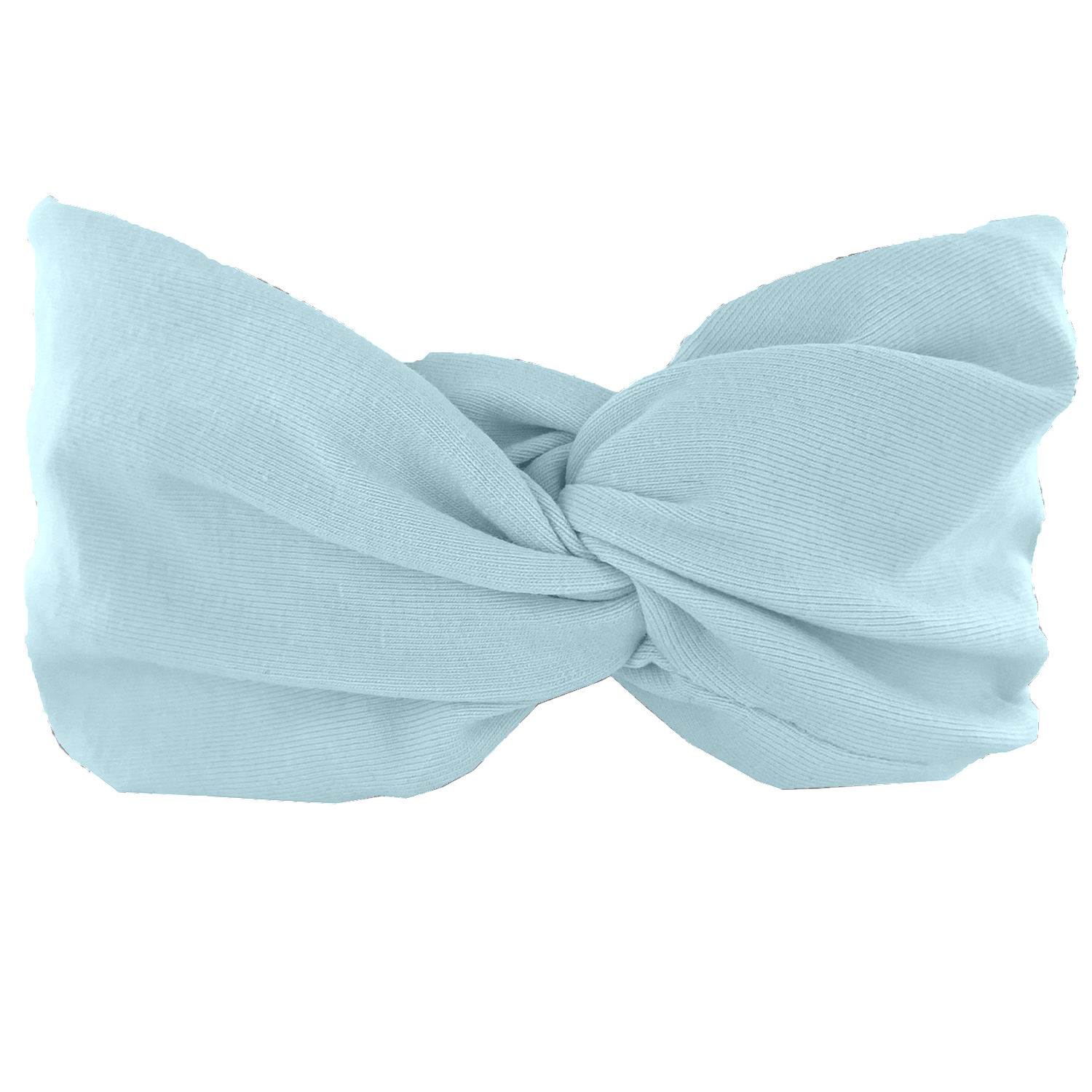 Bandeau Jersey Croisé Enfant Ciel