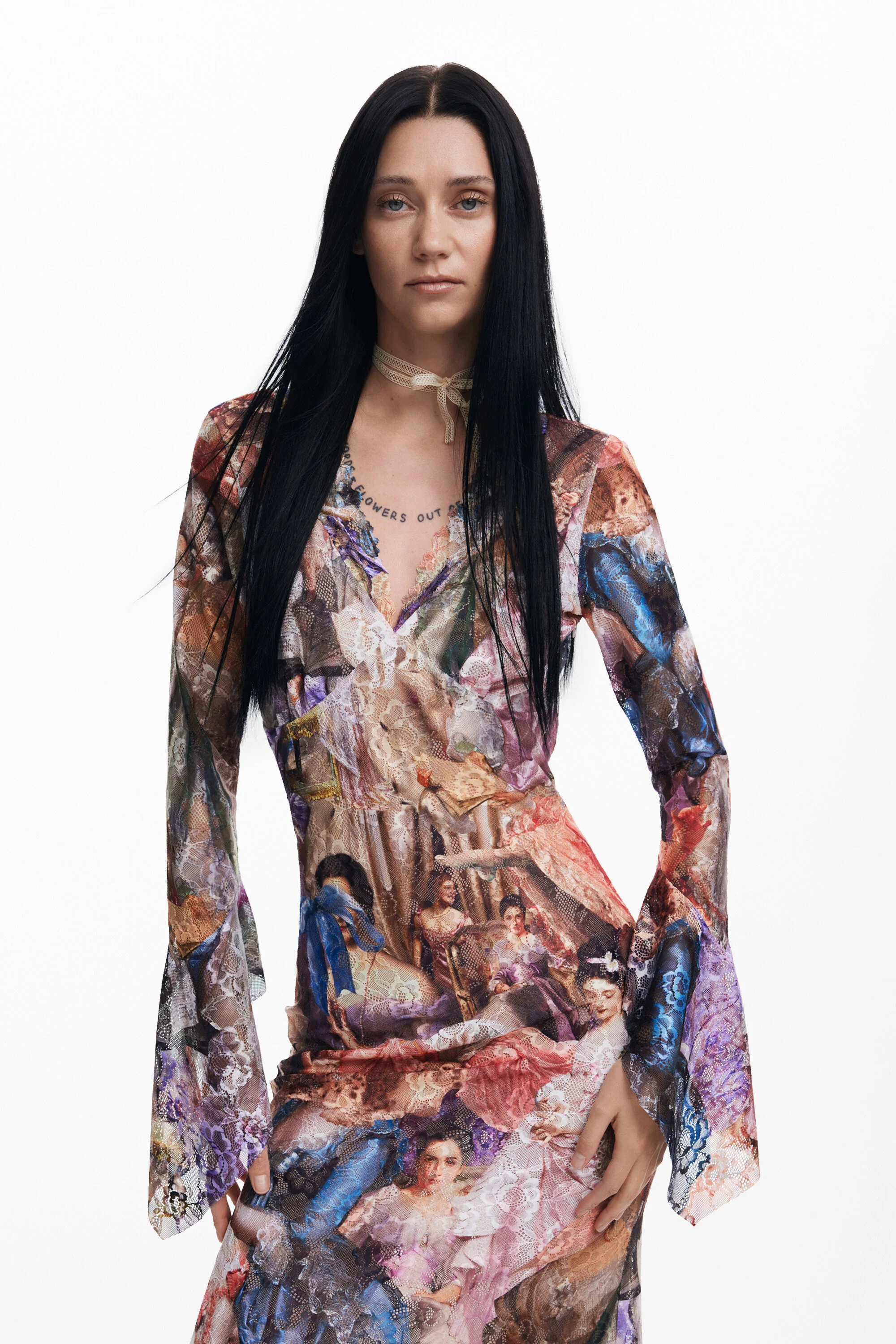 Vestido barroco de María Escoté