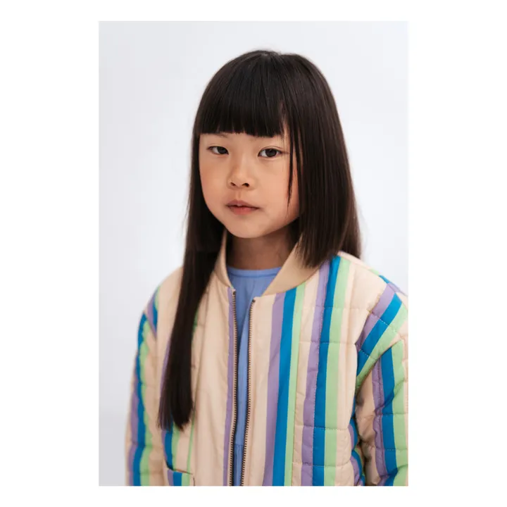 Repose AMS Veste Coton Bio Matelassée | Rose pêche