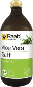Raab Vitalfood Aloe Vera Frischpflanzensaft, 500 ml