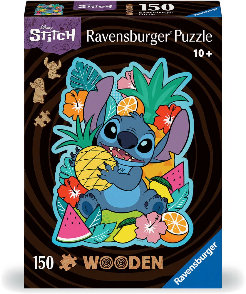 STITCH - PUZZLE EN BOIS - FORME - 150 PIECES