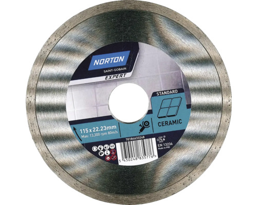Norton Expert diamantslijpschijf Keramiek 115x22,23 mm