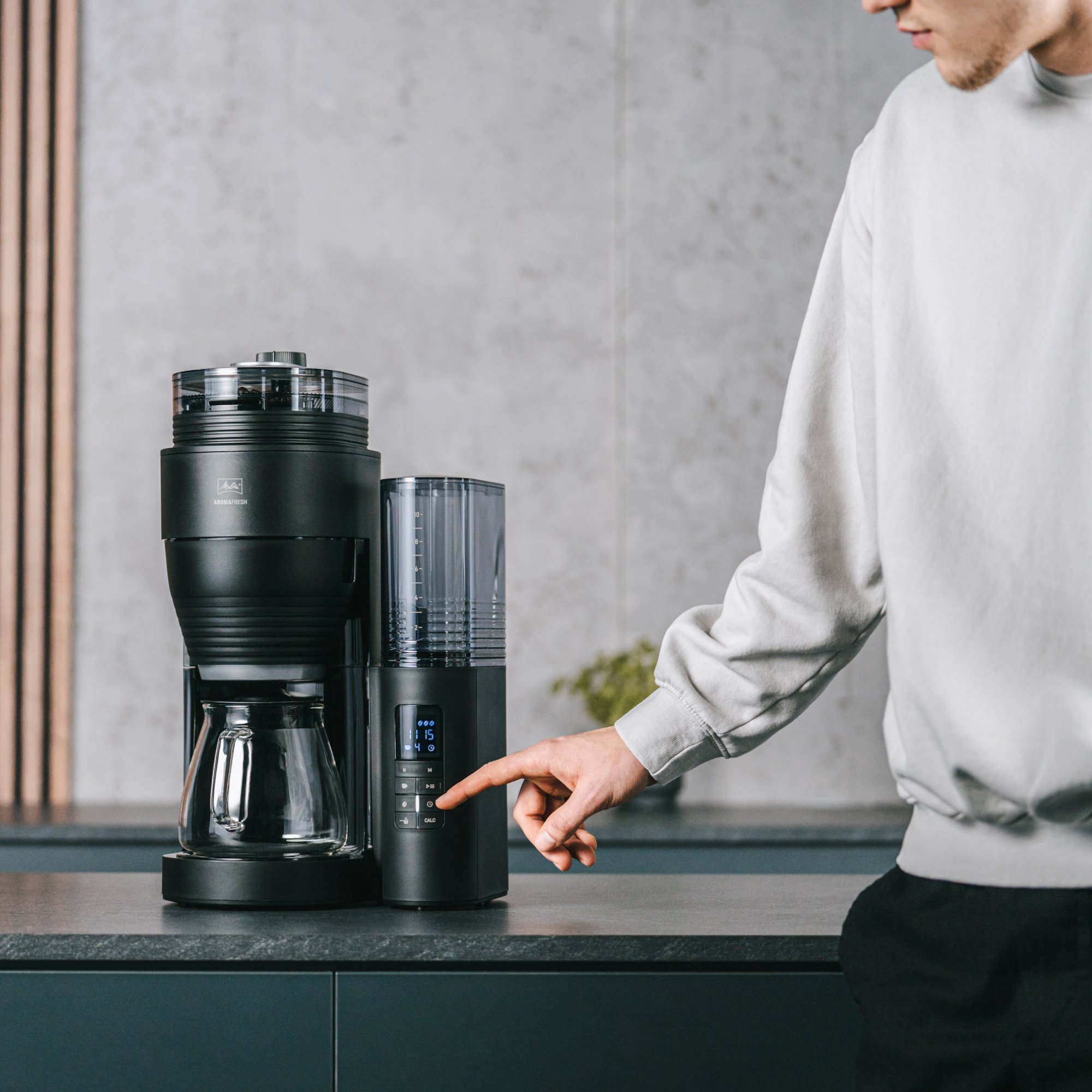AromaFresh X|Filterkaffeemaschine mit Mahlwerk