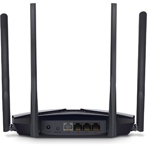 Mercusys MR80X routeur sans fil Gigabit Ethernet Bi-bande (2,4 GHz / 5 GHz) Noir