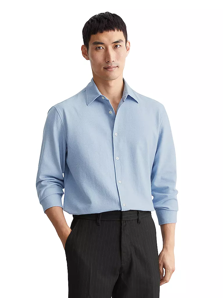 MARC O'POLO Hemd hellblau