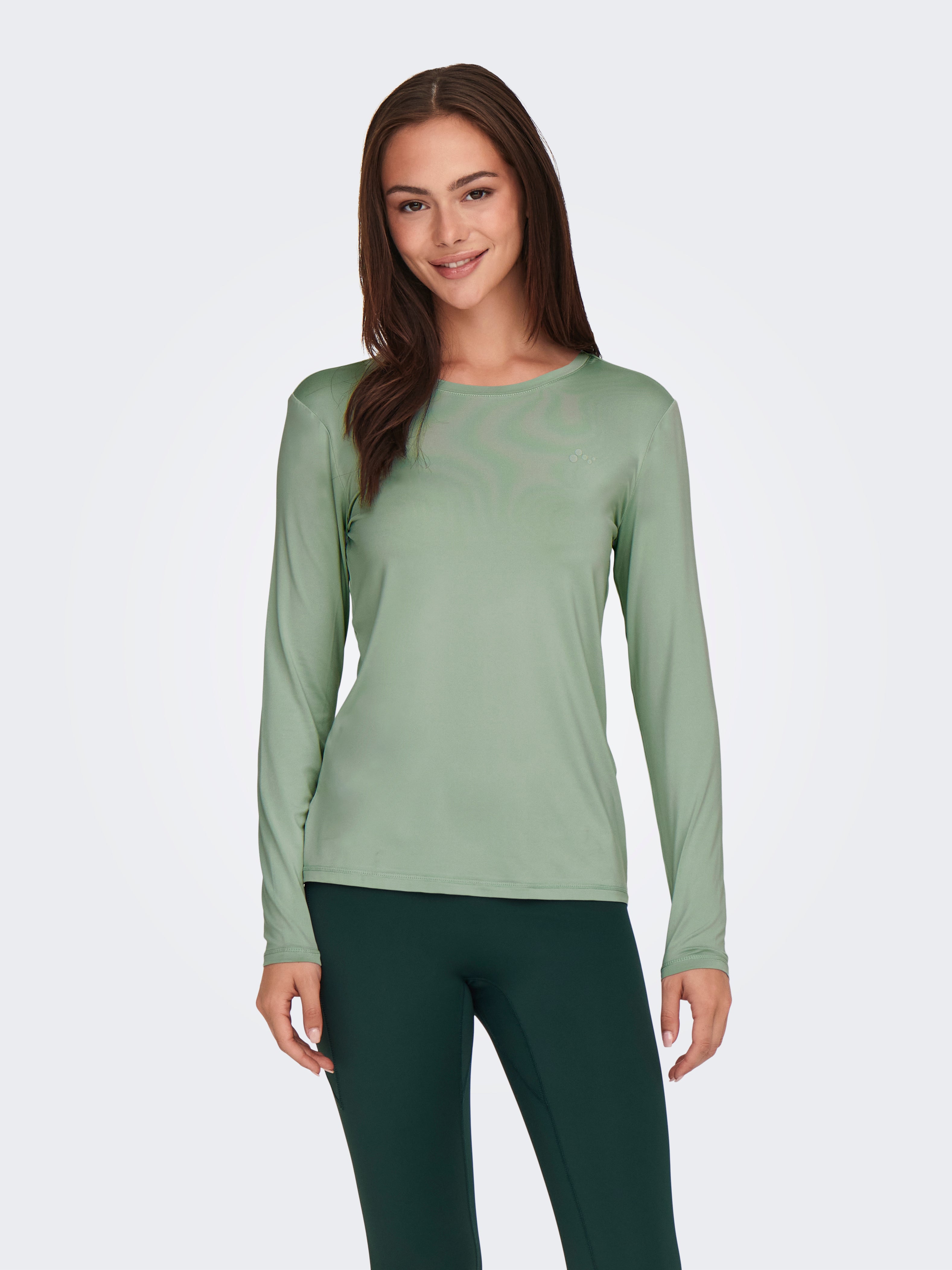 ONPCARMEN Top Aqua Gray