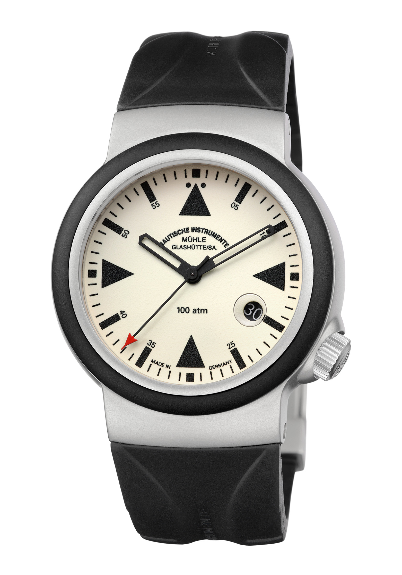 Mühle Glashütte S.A.R. Rescue-Timer LUMEN M1-41-08-KB