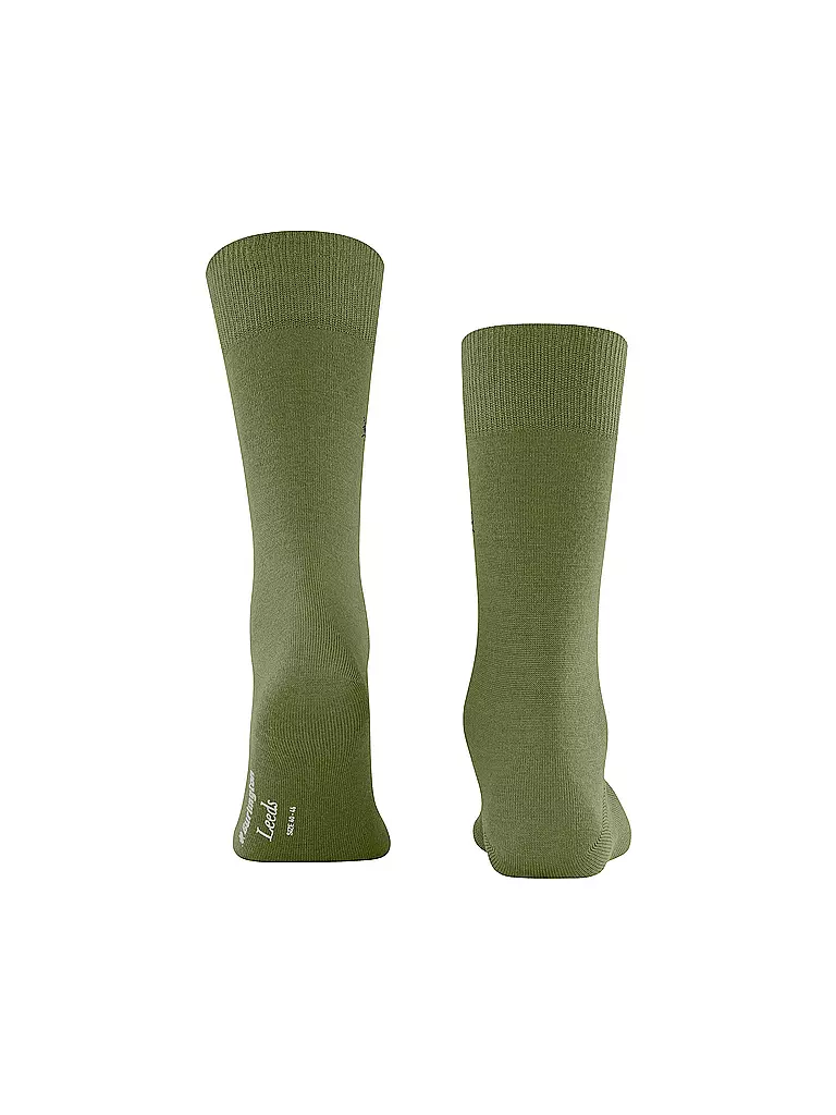 BURLINGTON Herren Socken LEEDS 40-46 cactus grün