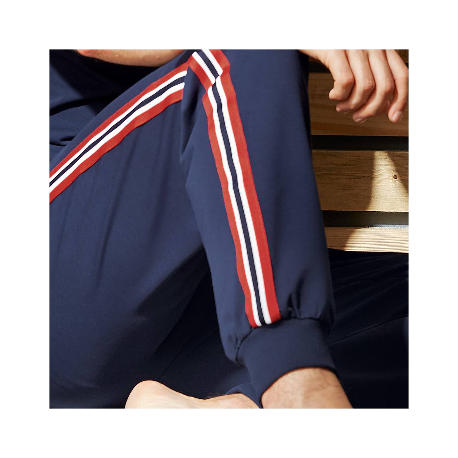Erwin Müller Sweat Herren-Freizeithose, lang mit Bündchen