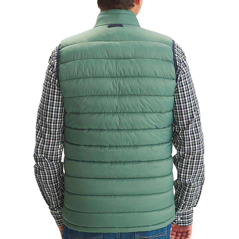 TBS Doudoune Sans Manches Vert Homme TBS Fabian