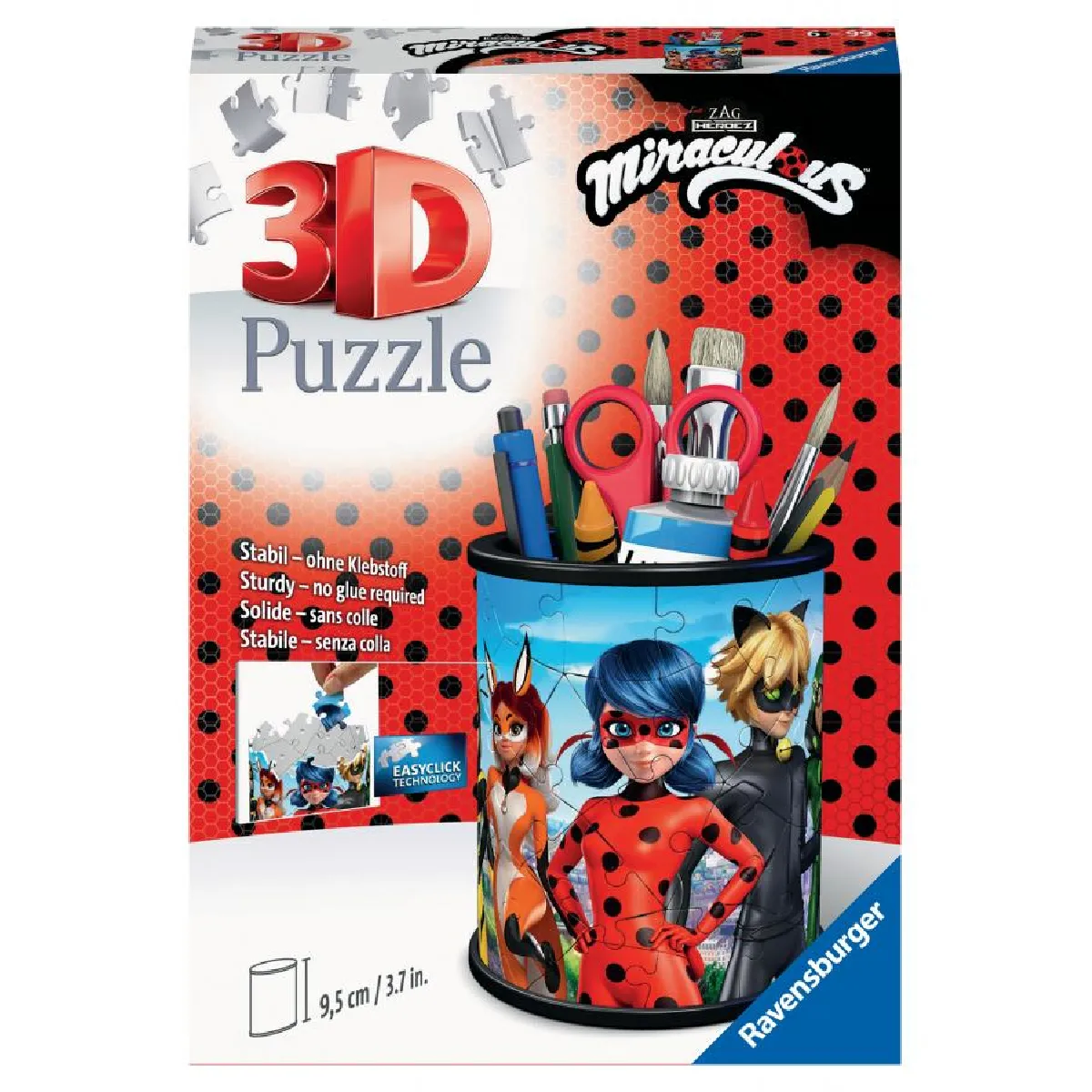 Ravensburger Pot Crayons 3D Miraculous