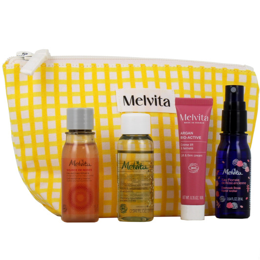Melvita trousse Les Essentiels bio - Soins visage et corps