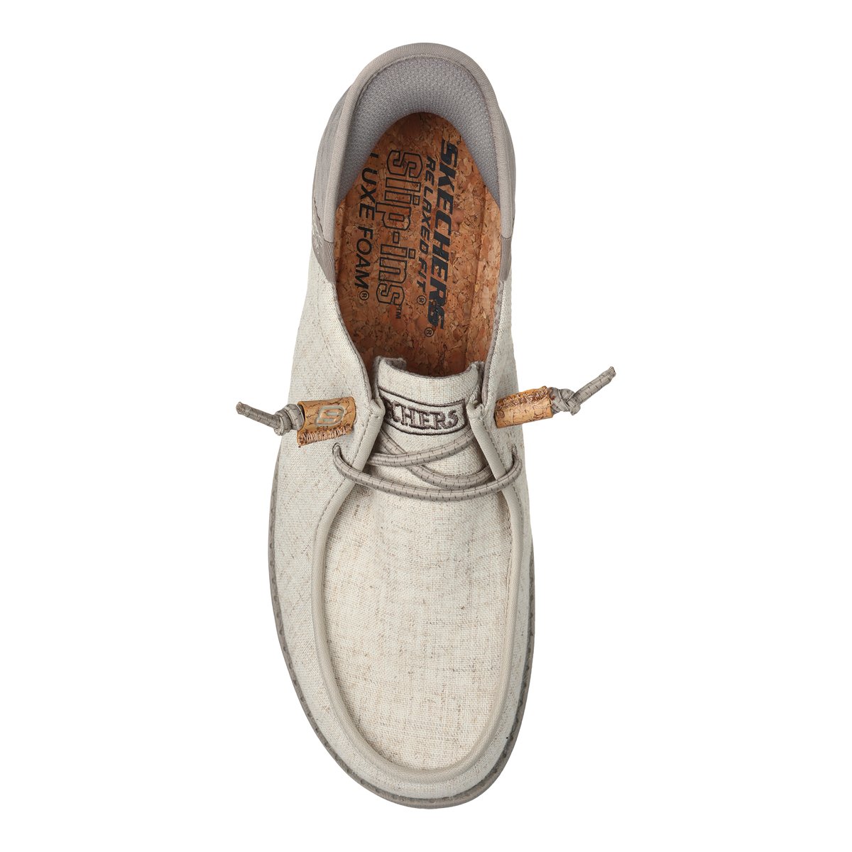2X les points-Melsn_vaiden-Talon plat - Beige