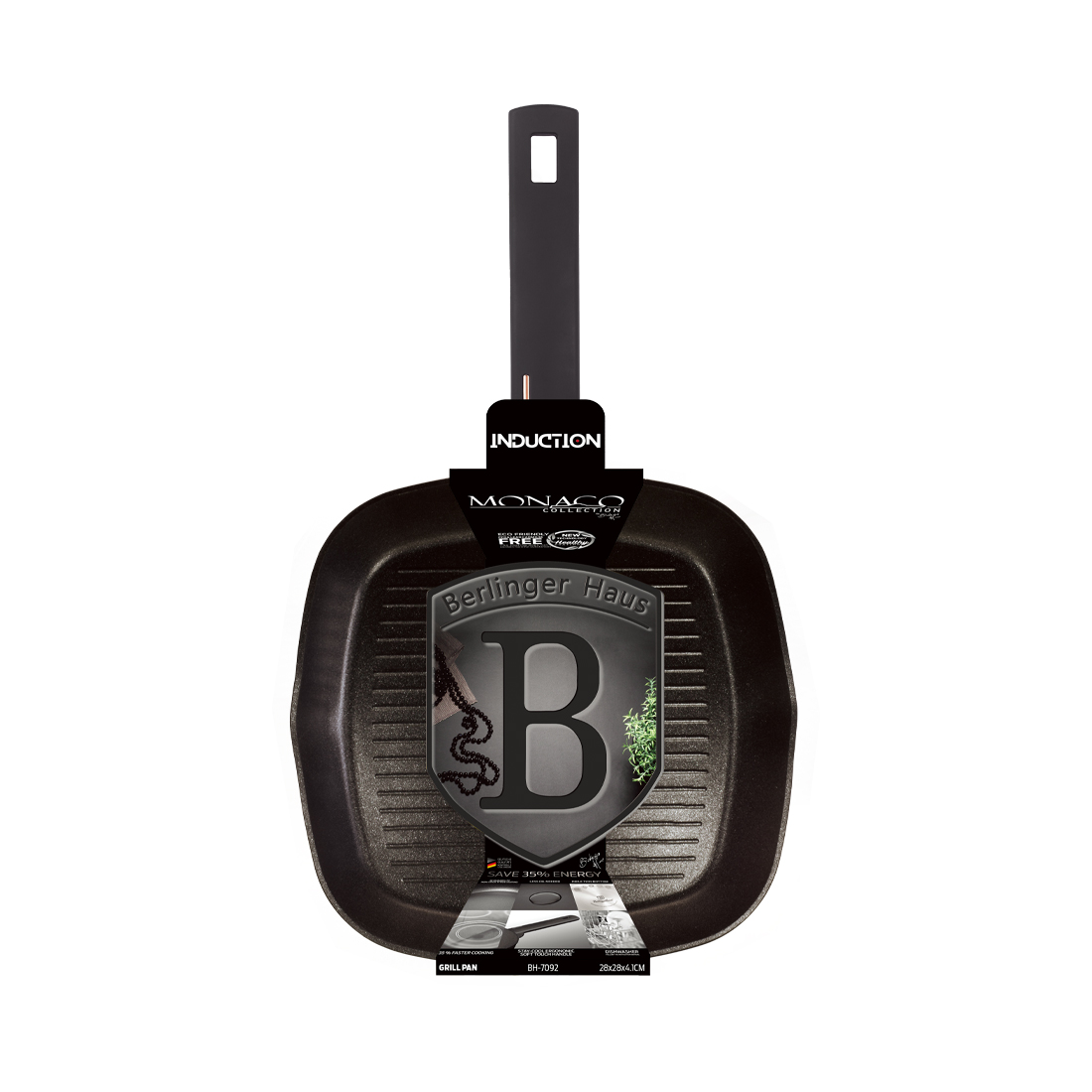 Berlinger Haus Grillpfanne Ø 28cm Monaco Collection