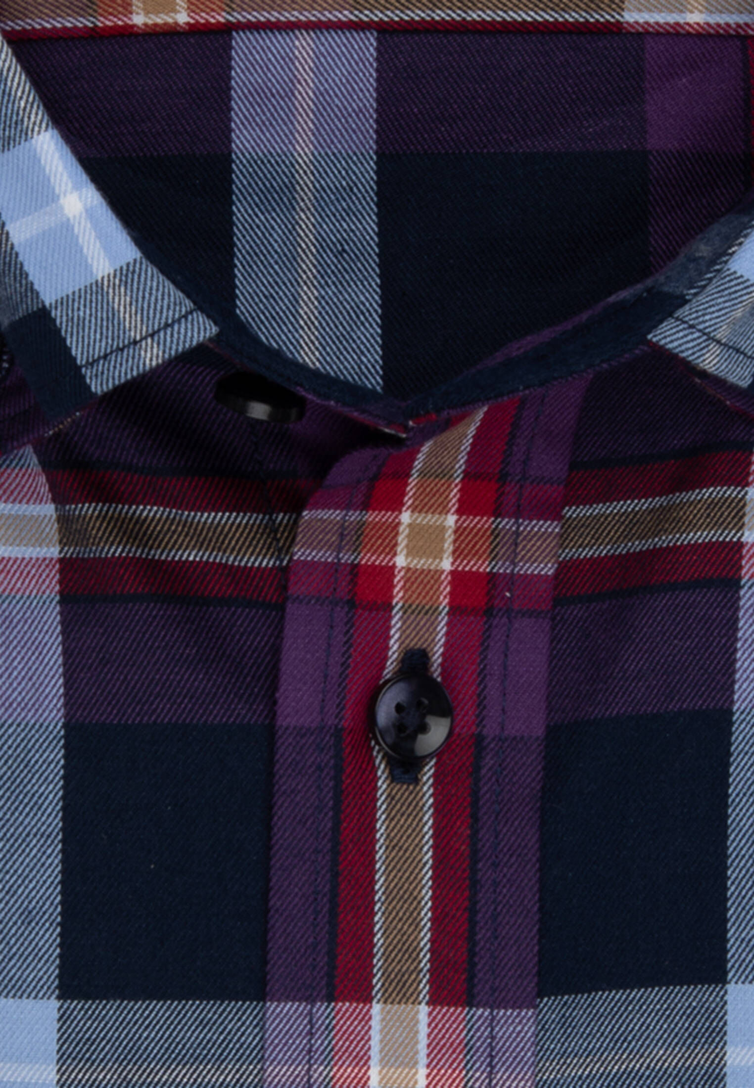 Seidensticker| Herren Flanellhemd Regular