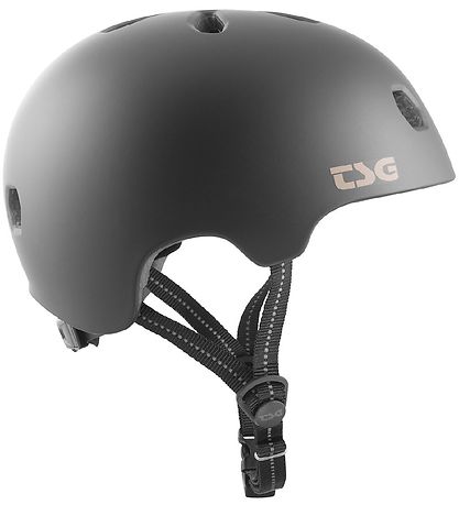 TSG Fahrradhelm - Meta Solid Color - Satin Black
