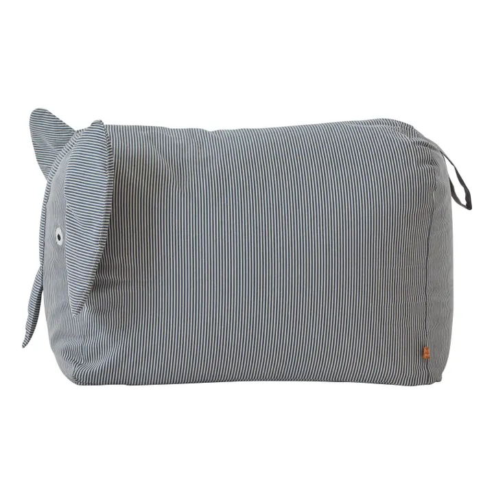 Oyoy Mini Pouf Erik l'élephant | Bleu