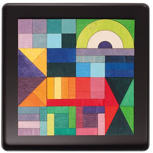 Grimm's magneetpuzzel - geo-grafisch (59st)