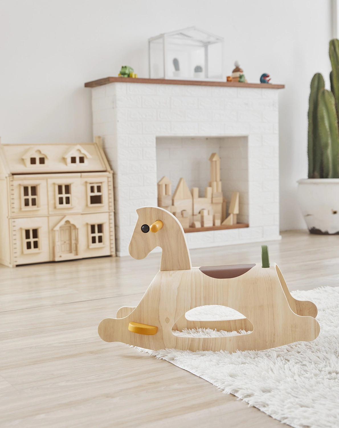 Schaukelpferd MODERN RUSTIC - PALOMINO