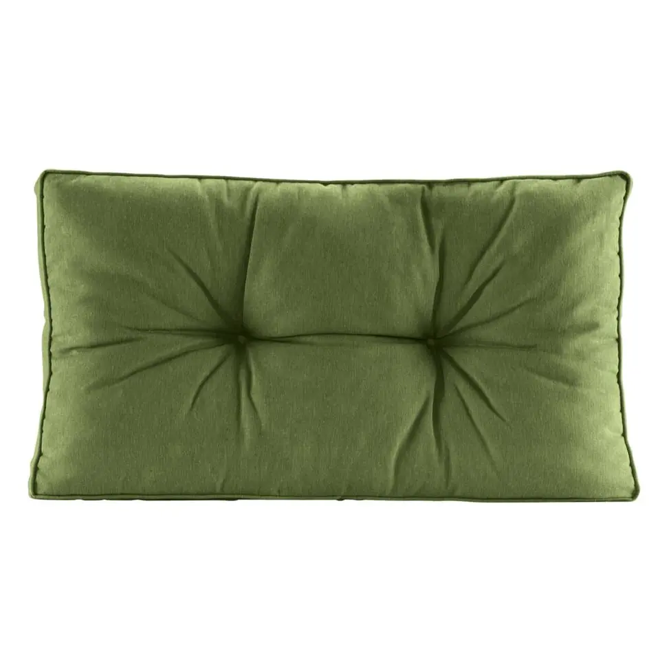 Loungekussen Florence rug - donkergroen - 73x43 cm