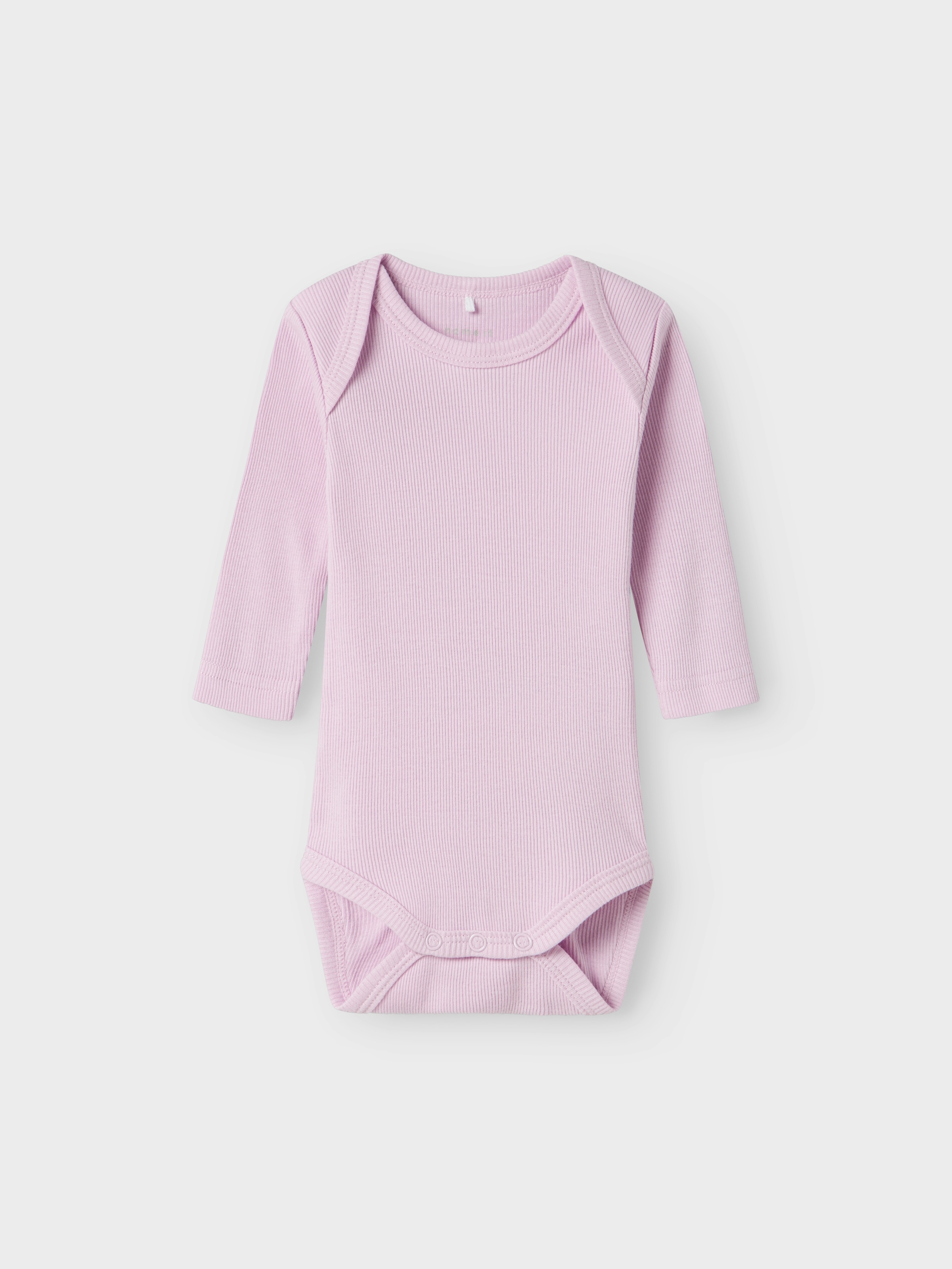 Name It Langarmbody »NBNBODY für Mädchen und Jungen mit Rippstruktur und Komfort«, 5 Stk. unifarben, casual, regular fit, Baumwolle, Rundhals
