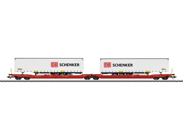 Märklin 47470, Model af godsvogn til jernbaner, Formonterede, HO (1:87), Sdggmrss 738, Ethvert køn, Metal