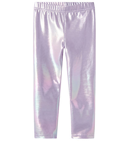 Name It Leggings - NmfRebekkas - Sølver