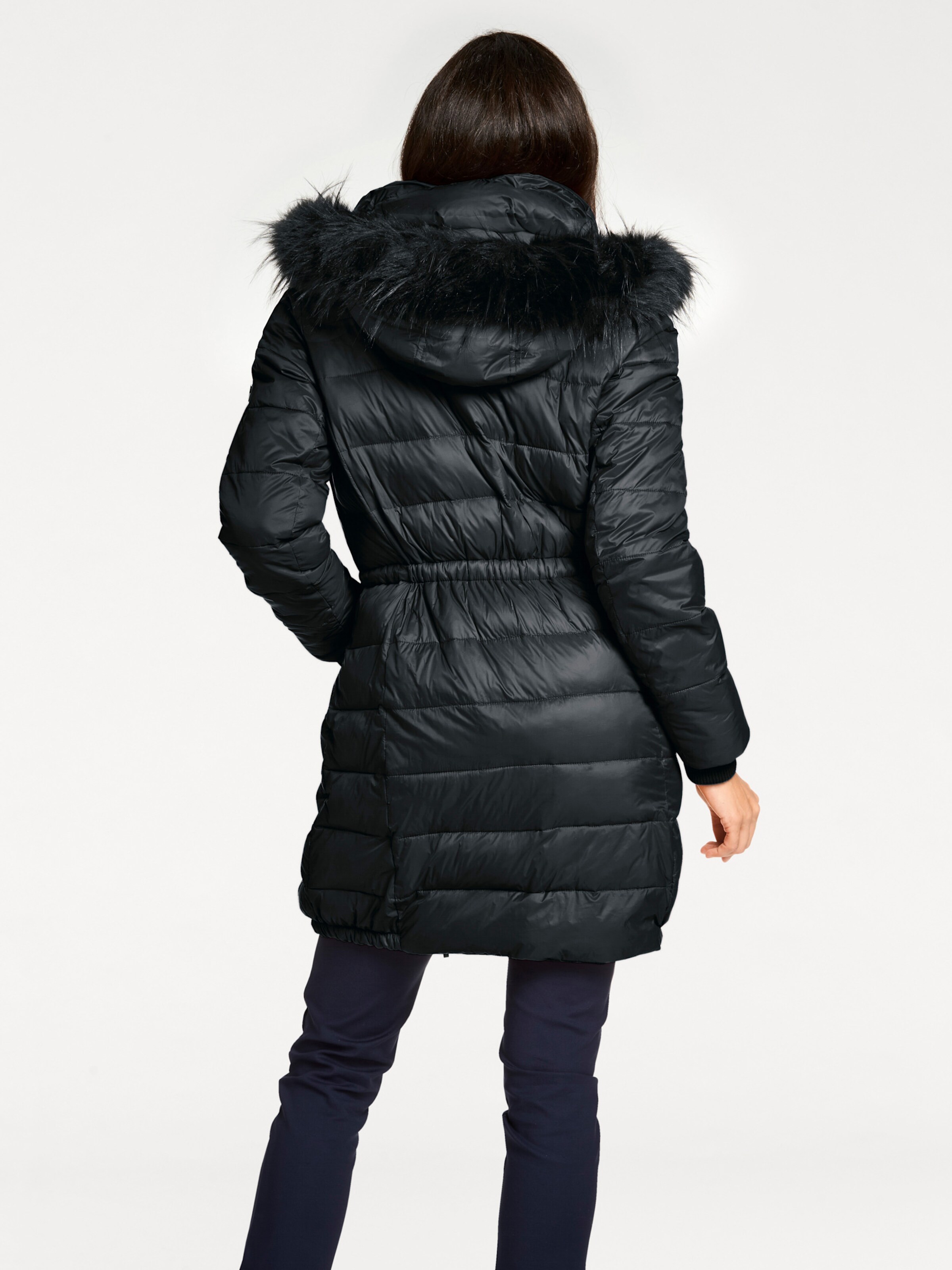 heine Parka in schwarz