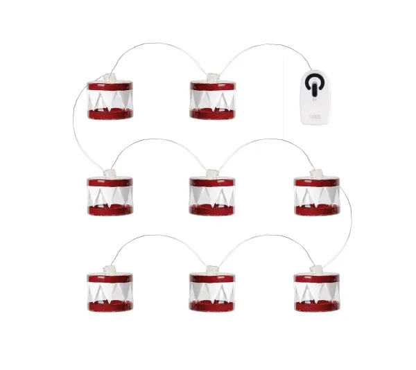 Sirius Home Elly, Juletræ ornament, Rød, Transparent, AA, 40 mm