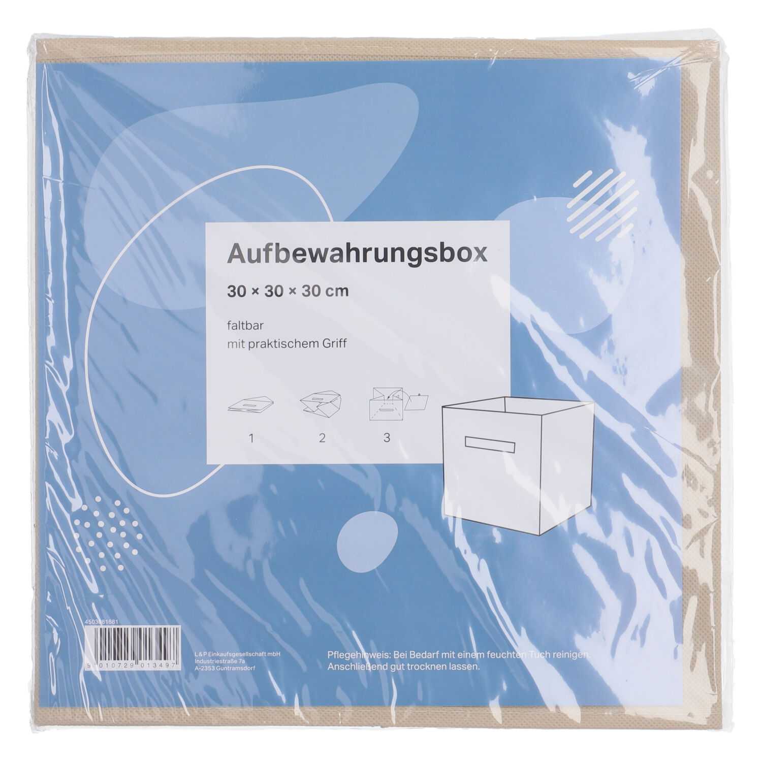 novooo Aufbewahrungsbox sortiert, ca. 30x30x30cm
