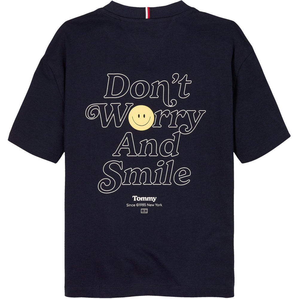 Køb Tommy Hilfiger Dark Night Navy Fun Graphic T-Shirt