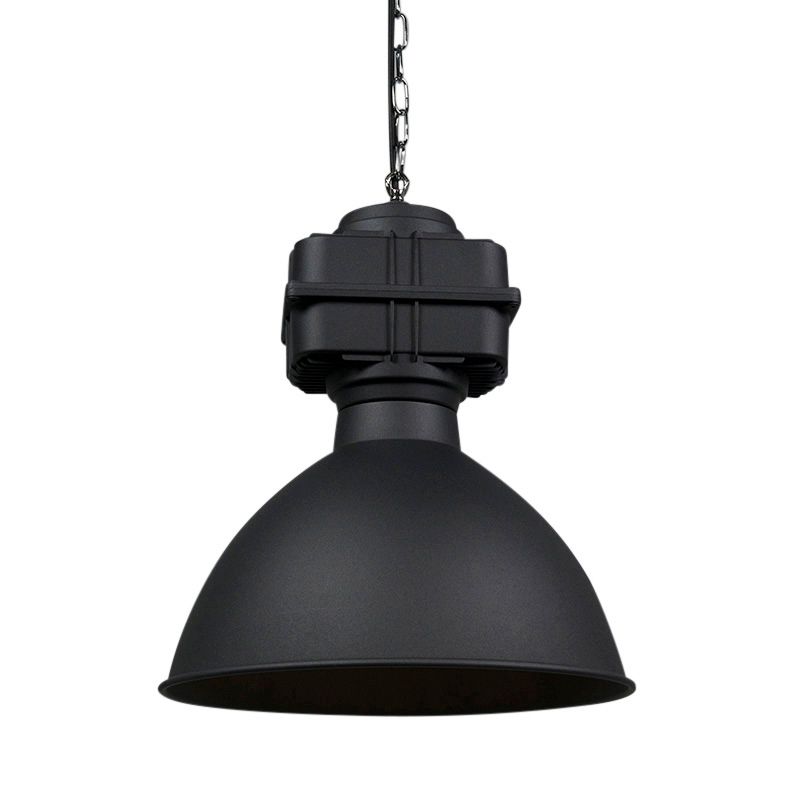 Industriële hanglamp klein mat zwart - Sicko
