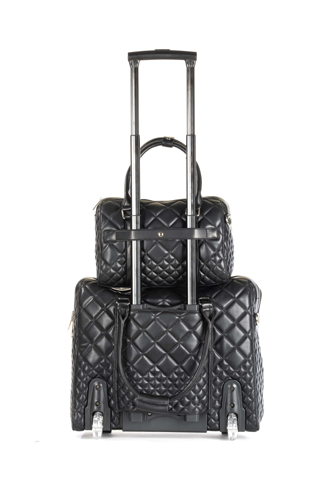 Olivia Lauren Black Night Trolley + Handtas Set Black