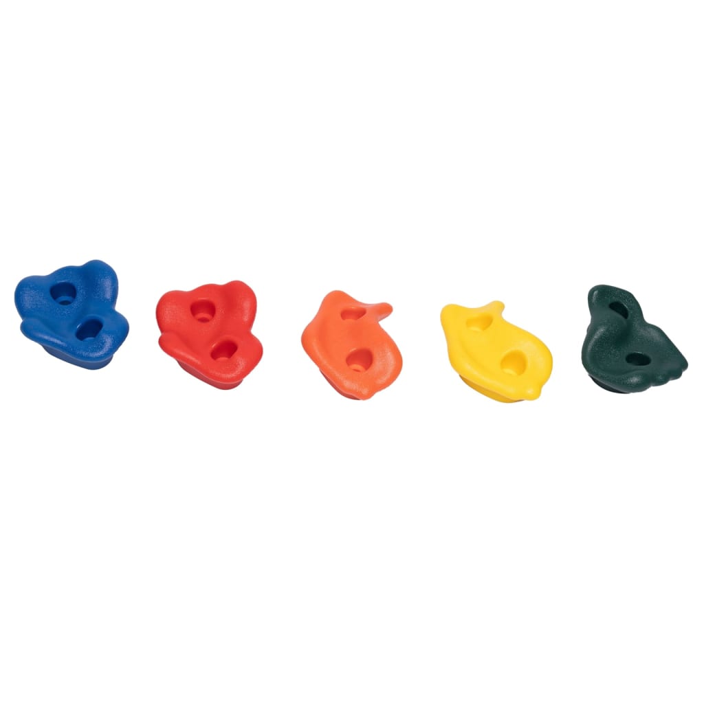 Ensemble de 5 pierres d'escalade multicolore